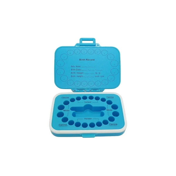 Cute Children's Tooth Keepsake Box - New Plastic Tooth Storage Gift - Image 4