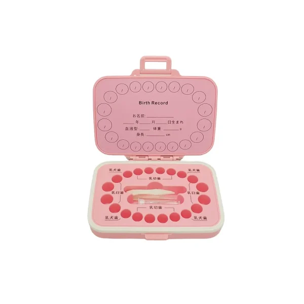 Cute Children's Tooth Keepsake Box - New Plastic Tooth Storage Gift - Image 5